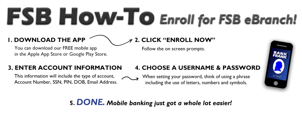 how to enroll on the mobile on the mobile app